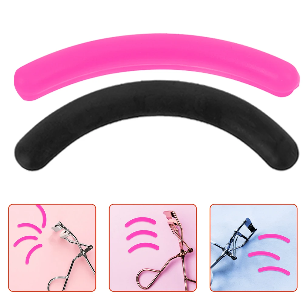 

Eyelash Curler Silicone Refill Pads Replacement Cushions For Lash Curling Tool Comfortable Non-Damaging Beauty Supplies