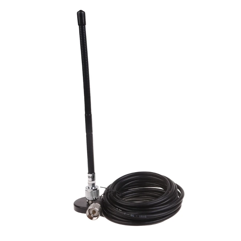 

27MHz CB Radio Antenna Base Soft Whip Suitable for PRO401HH PC88LTX H38WXST HHRT50 75-785 75-822 7W44 Car Truck