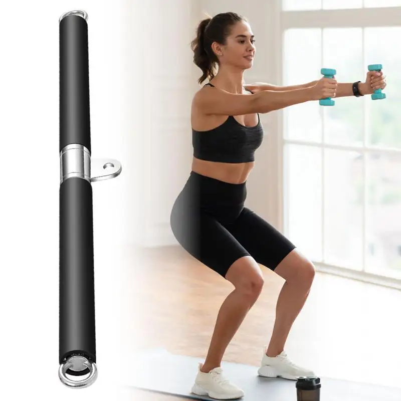 

Straight Rod Stainless Steel Straight Rod for Muscle Training Multi-Functional Workout Tool Muscle Building Equipment