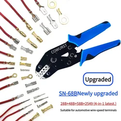 COWURST merk SN-68B automotive computer terminal tang XH2.5/3.96 plug-in lente 6.3 elektronische arbeidsbesparende krimptang