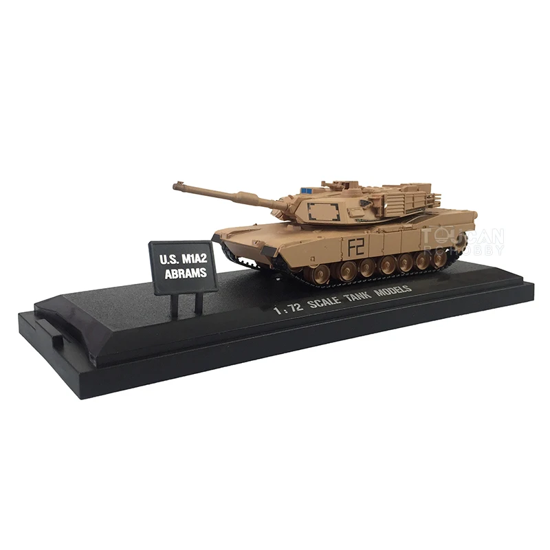 Heng Long 1/72 Plastic U.S. ABRAMS M1A2 Static Tank 3918 Model  For Boys Gift TH19356-SMT4