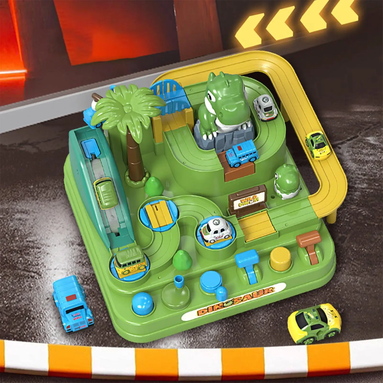 

Игрушечный автомобиль, скользящий поезд, рампа, рождественская приключенческая тема, гоночная трасса для детей, мальчиков и девочек, домашняя школа на день рождения