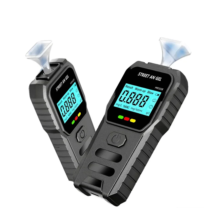 Precise Digital Display Screen, Handheld Breathalyzer, Alcohol Testing Device, Measuring Instrument, Non-Contact Sensor, Traffic