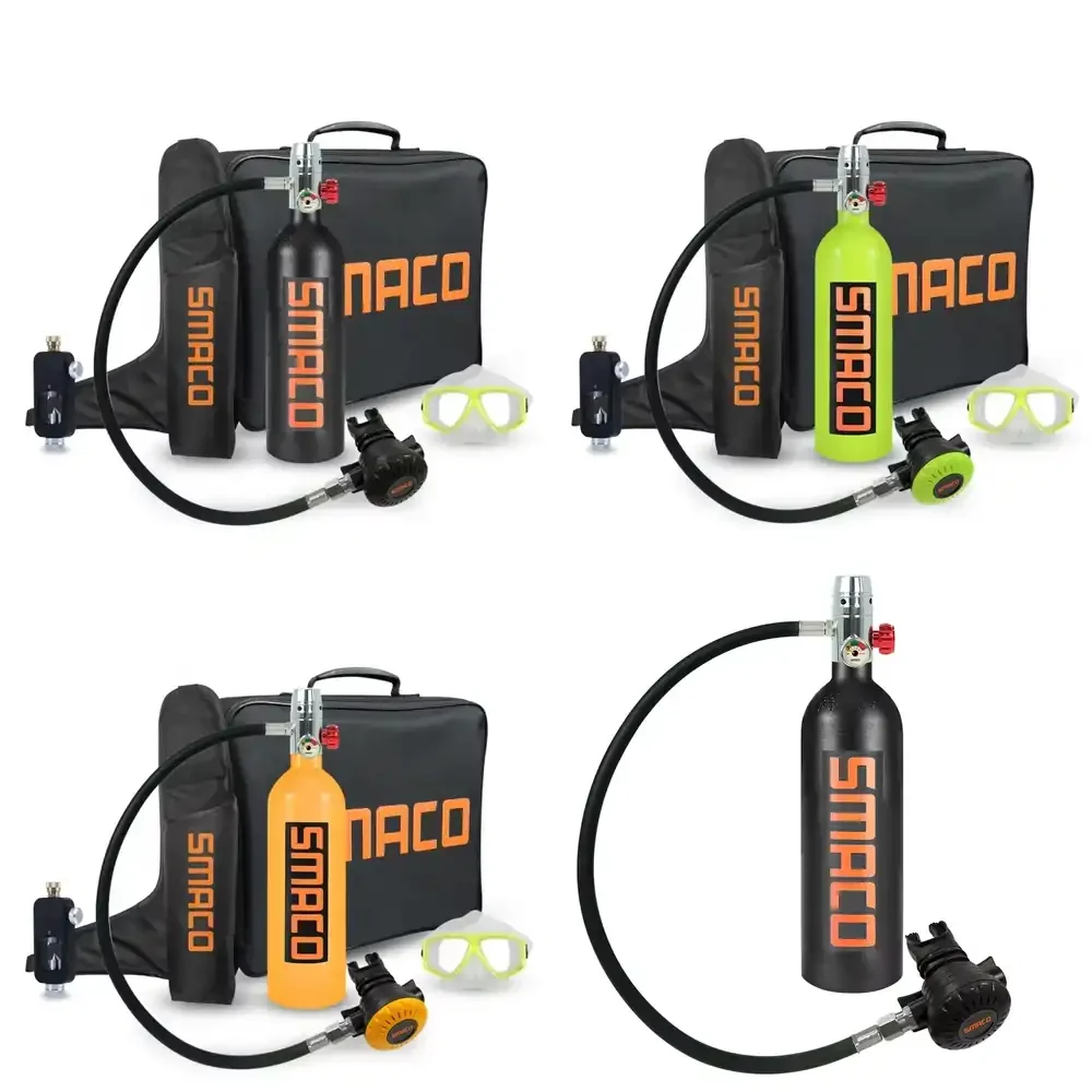 

Адаптер SMACO для баллона высокого давления 1 л для снорклинга, дыхательного аппарата, снаряжения для дайвинга, 200 бар, 3000 фунтов на кв. дюйм, 20 МПа, подводный