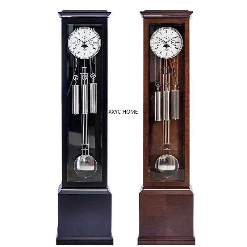 

Mechanical Floor Clock Living Room European Creative Simple New Chinese Vertical Pendulum