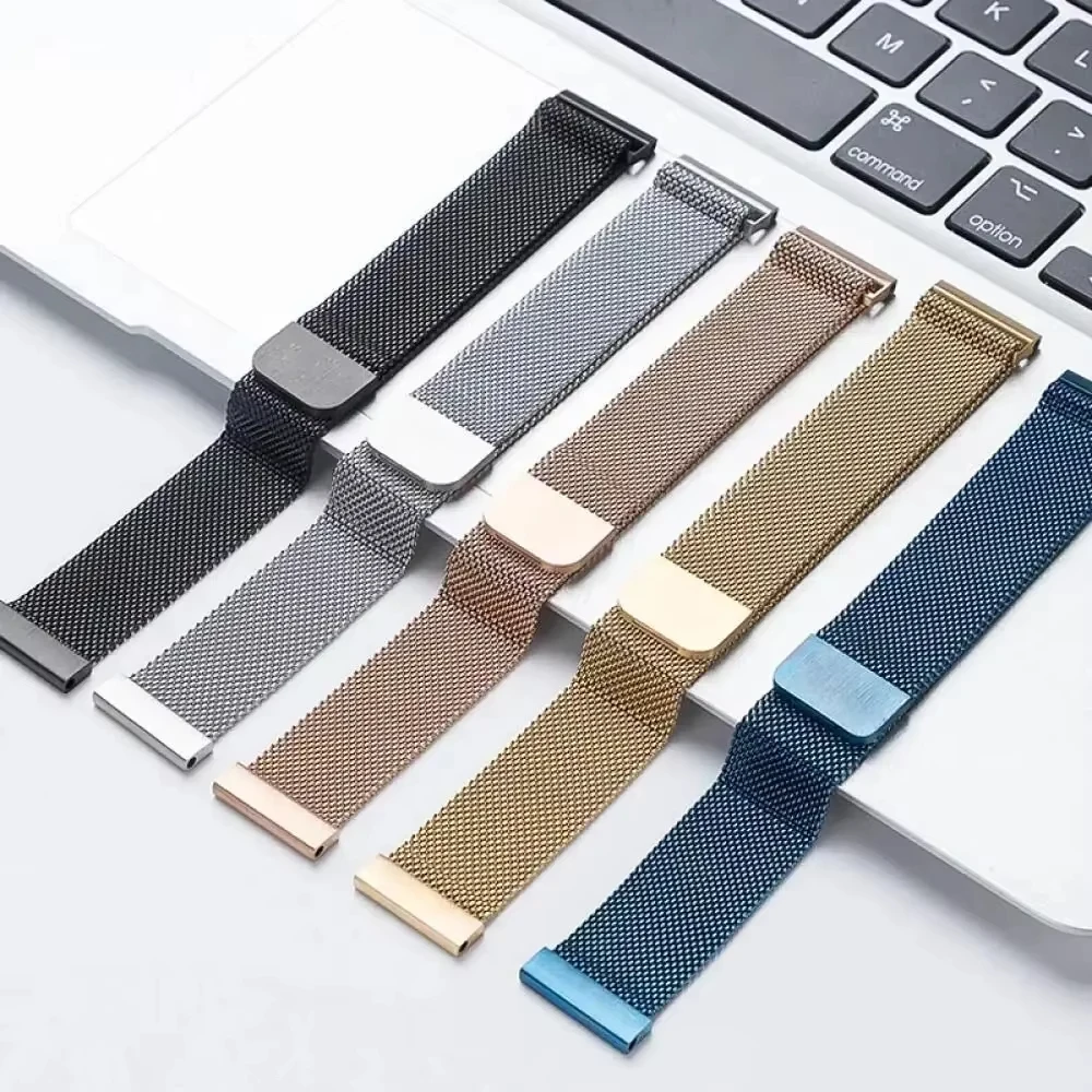 Milanese Loop Strap For Xiaomi Watch S4 S3 S2 S1 Stianless Steel Bracelet Correa For Mi Watch 2 Pro/Color 2/1 22mm Magnetic Band