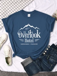 The Overlook Hotel The Shining Y2K Style Female T-Shirt Cool Fashion Top Breathable Casual Clothing Summer All-Match Women Tee