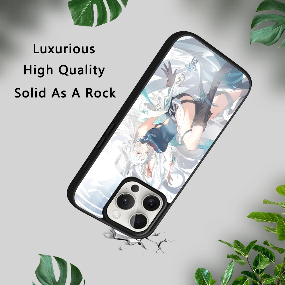 Feixiao Honkai Star Rail Telefoon Case Voor iPhone 16 15 14 13 12 11 Pro Xs Max Mini Plus Celulares harde Funda