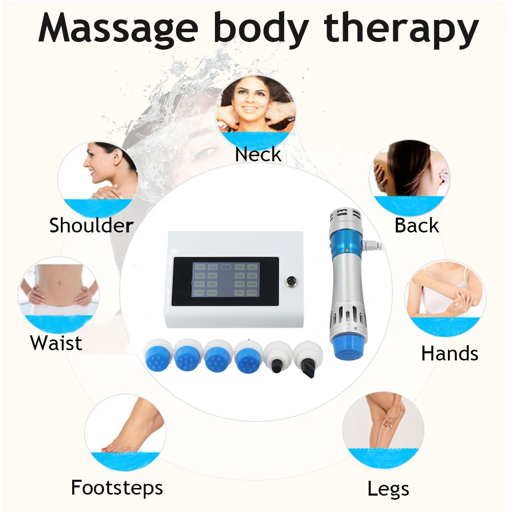 العلاج الطبيعي آلة العلاج بالمستخدمين 300MJ لعلاج الضعف الجنسي الإغاثة آلام الكتف العضلات الاسترخاء آلة تدليك موجة الصدمة #6