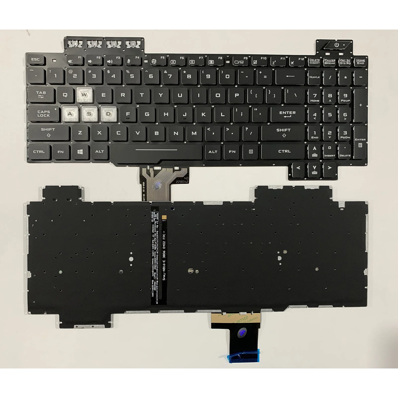 

Laptop keyboard US Layout for ASUS FX505 FX505D FX505DV FX505DY FX505GT FX505G FX505GE