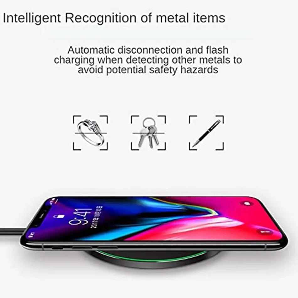 Беспроводное зарядное устройство 100 Вт для iPhone 14 13 12 15 Pro XS Max Mini X XR Индукционная Беспроводная зарядная панель для Samsung Xiaomi Huawei