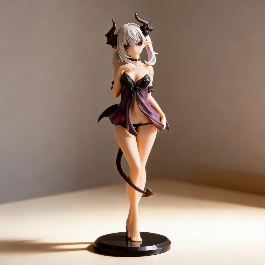 

High Quality Original Anime Little Devil Lilith Figure 28CM Anime Collectible for Desktop Decoration Ideal Gift