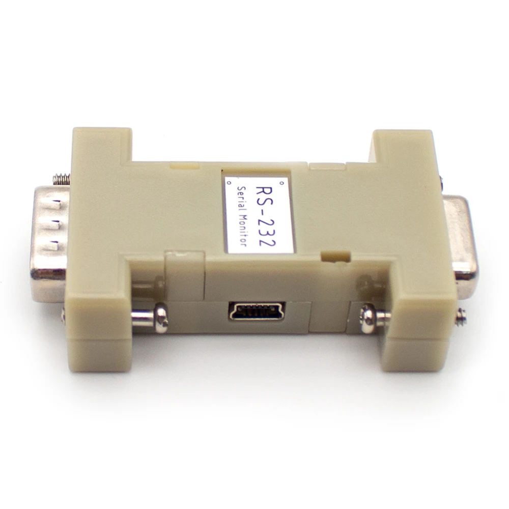 RS-232 شاشة استماع المنفذ التسلسلي سجل تصحيح الاتصالات التسلسلية DB9 مع كابل USB صغير 1.5 متر