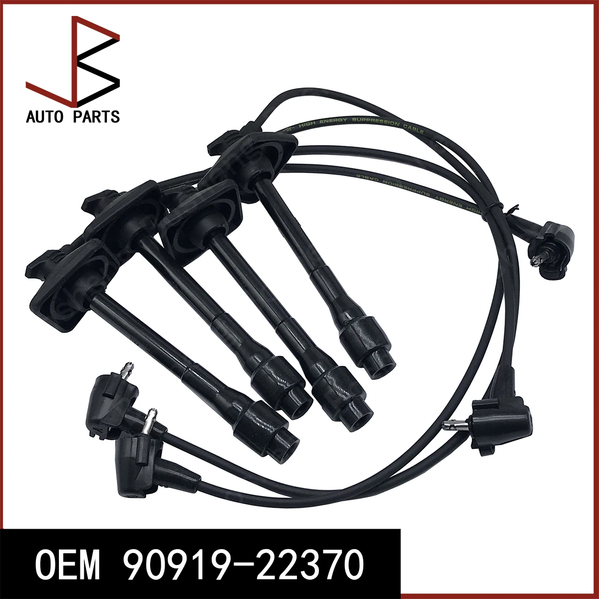 

New Set of Ignition Cable Kit OEM 90919-22370 9091922370 90919 22370 0986356933 for RAV 4 I 1994-2003 RAV 4 I Cabrio 1997-2000