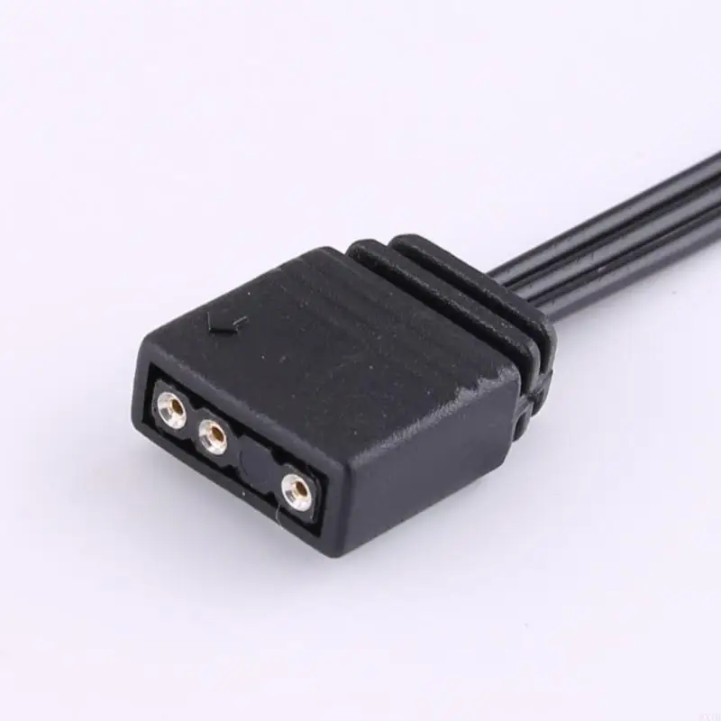 5V3Pin ARGB Adapter Cable Perfect for for Corsair RGB 4Pin for AuraandMSI