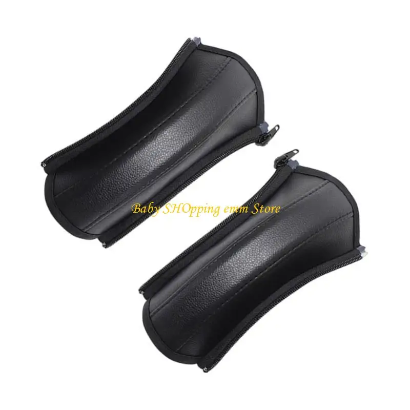 

23GD Comfortable Grip Baby Strollers Handle Cover Easy Installation Infants Pushchair Hand Grip Case Protector for Parents
