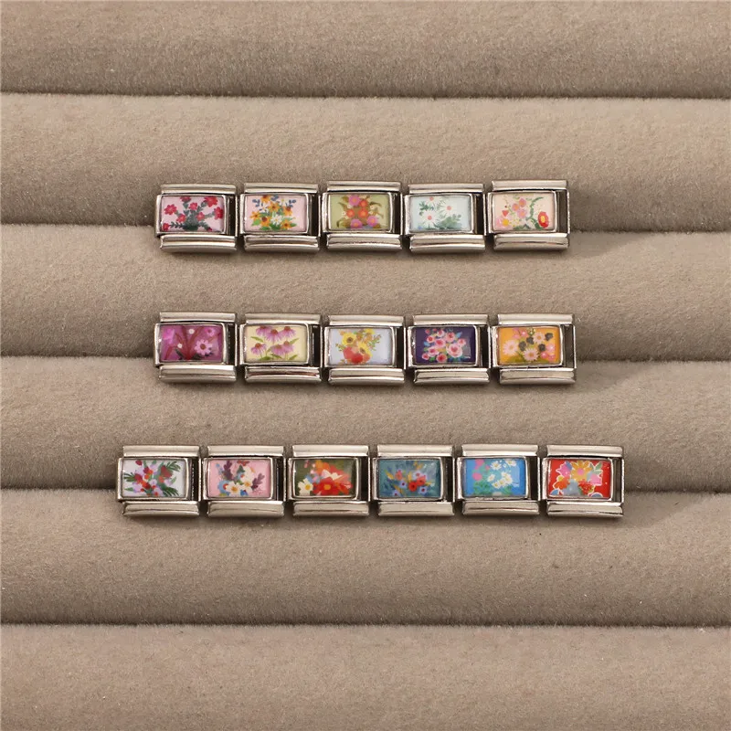 جديد جميل الحيوانات الأليفة القطط والكلاب وصلات سحرية إيطالية تناسب 9 مللي متر سوار الفولاذ المقاوم للصدأ النساء الرجال DIY بها بنفسك صنع المجوهرات