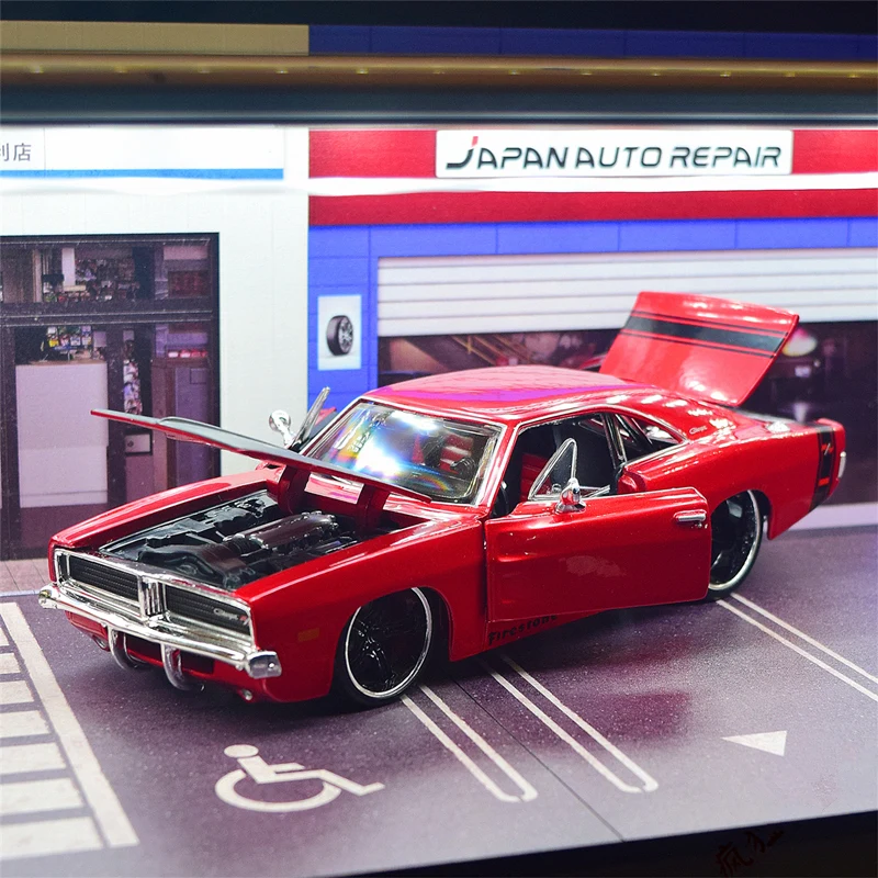 

Maisto 1:24 1969 DODGE CHARGER R/T Alloy Sports Car Model Diecast Metal Racing Vehicles Car Model High Simulation Childrens Gift