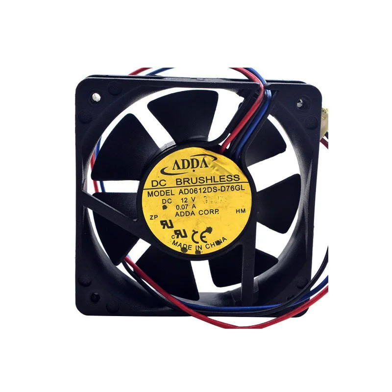 

NEW ORIGINAL AD0612DS-D76GL 12V 0.07A 6015 60*60*15mm COOLING FAN RADIATOR