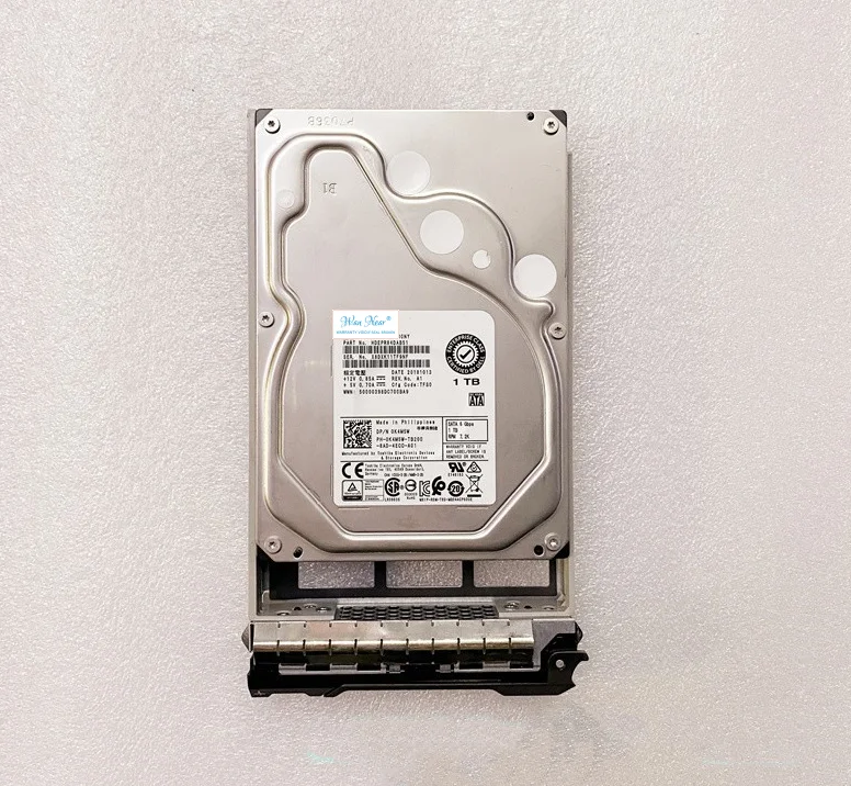 

Для 3,5 1T SATA 6GB 256M 0K4M5W MG04ACA100NY K4M5W enterprise class 1TB