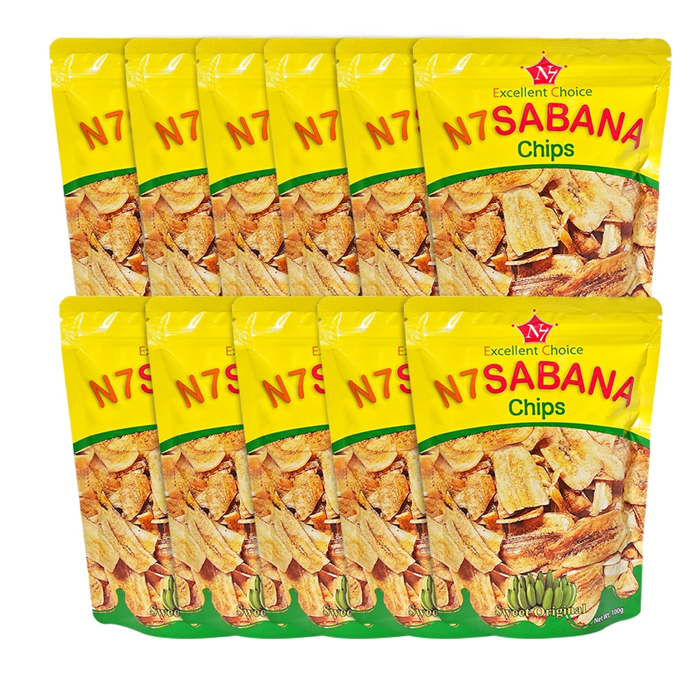 100g x 11 Serve banana snack banana chip cookies en Seven