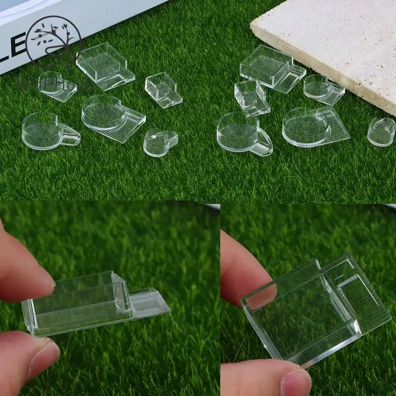 1Pc Ant Farm Food Feeder Area di alimentazione alimentare per Ant Nest Ant Ant Farm Acryl o nidi di insetti Villa Pet per formiche domestiche