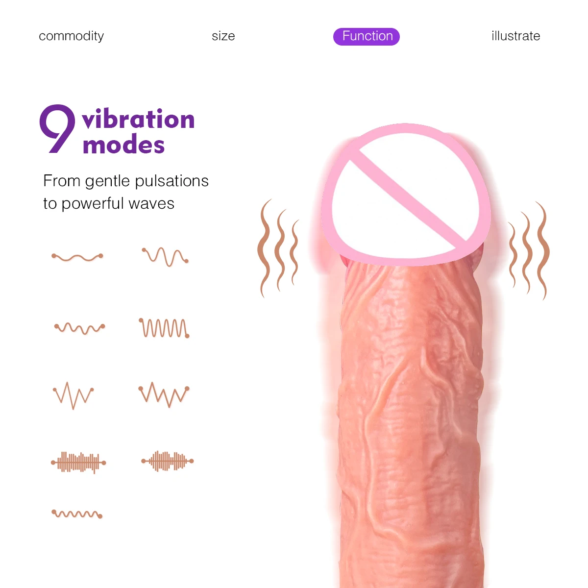 واقعية دسار تلسكوبي مع التدفئة الجة هزاز الإناث محفز كبير القضيب الشرج المكونات المثيرة الجنس لعب للنساء 18 +