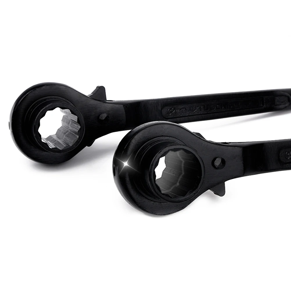 

Новый высококачественный трещоточный ключ, 1 шт., черный, антикоррозийный, для обслуживания автомобилей и оборудования