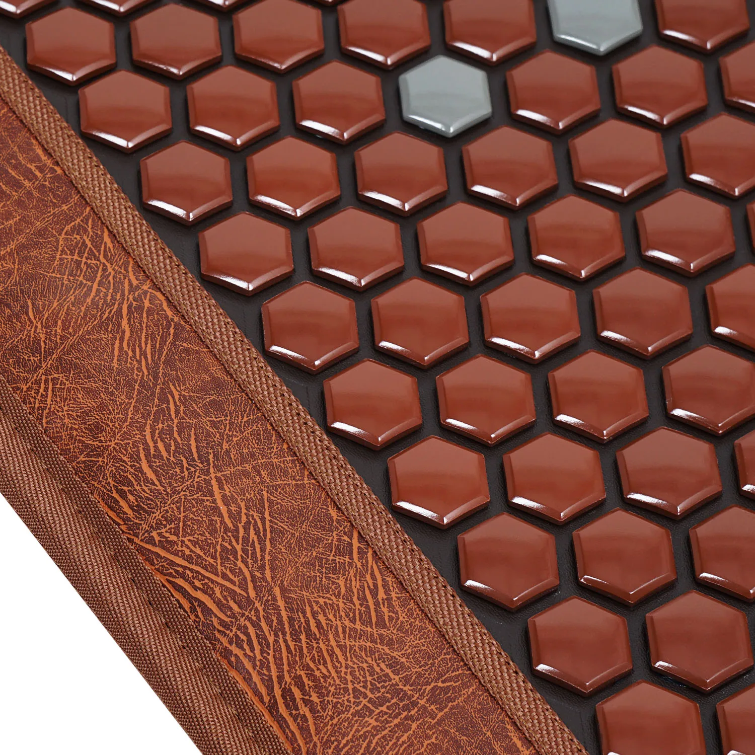 Nano Ceramic Germanium Stone Massage Mat, Far Infrared Heating Therapy, Tourmaline Thermal Blanket, 120x200cm Bed Mattress