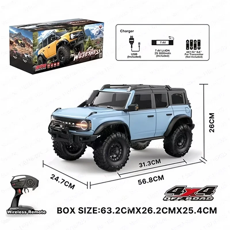 New Product 1:10 Huangbo R1001 Full Proportion Rc Remote Control The Model Car Simulation Cross-Country Children'S Toy Car