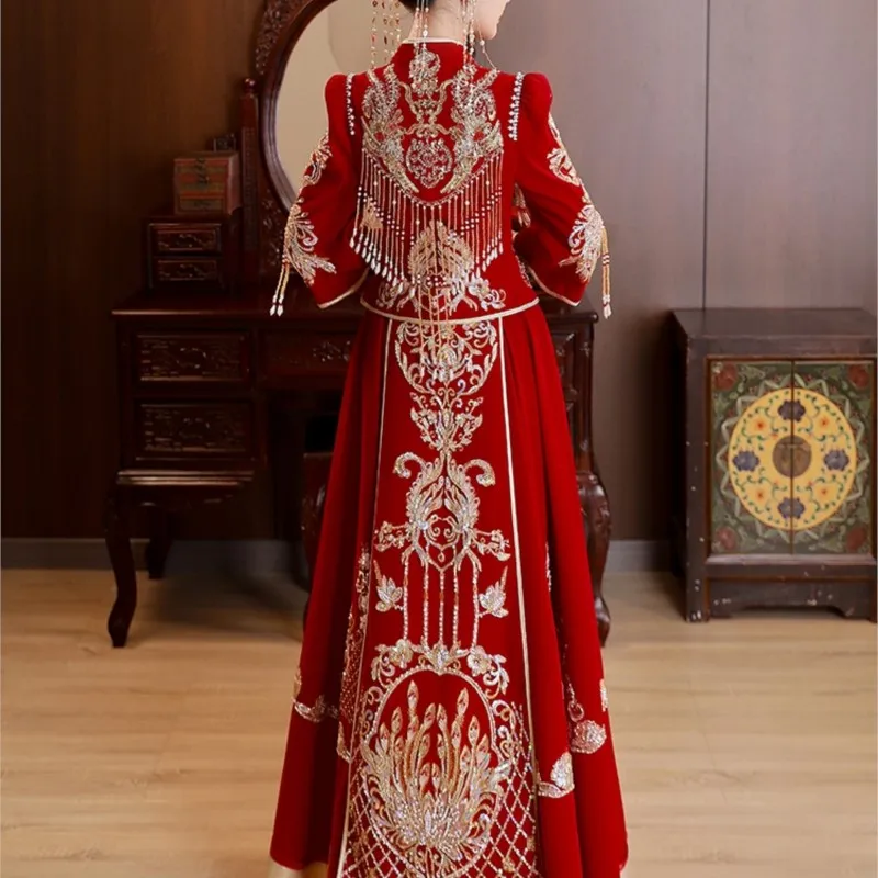 จอแสดงผลกํามะหยี่หรูหราแบบใหม่จัดแสดงของขวัญและเสื้อผ้าสไตล์จีน