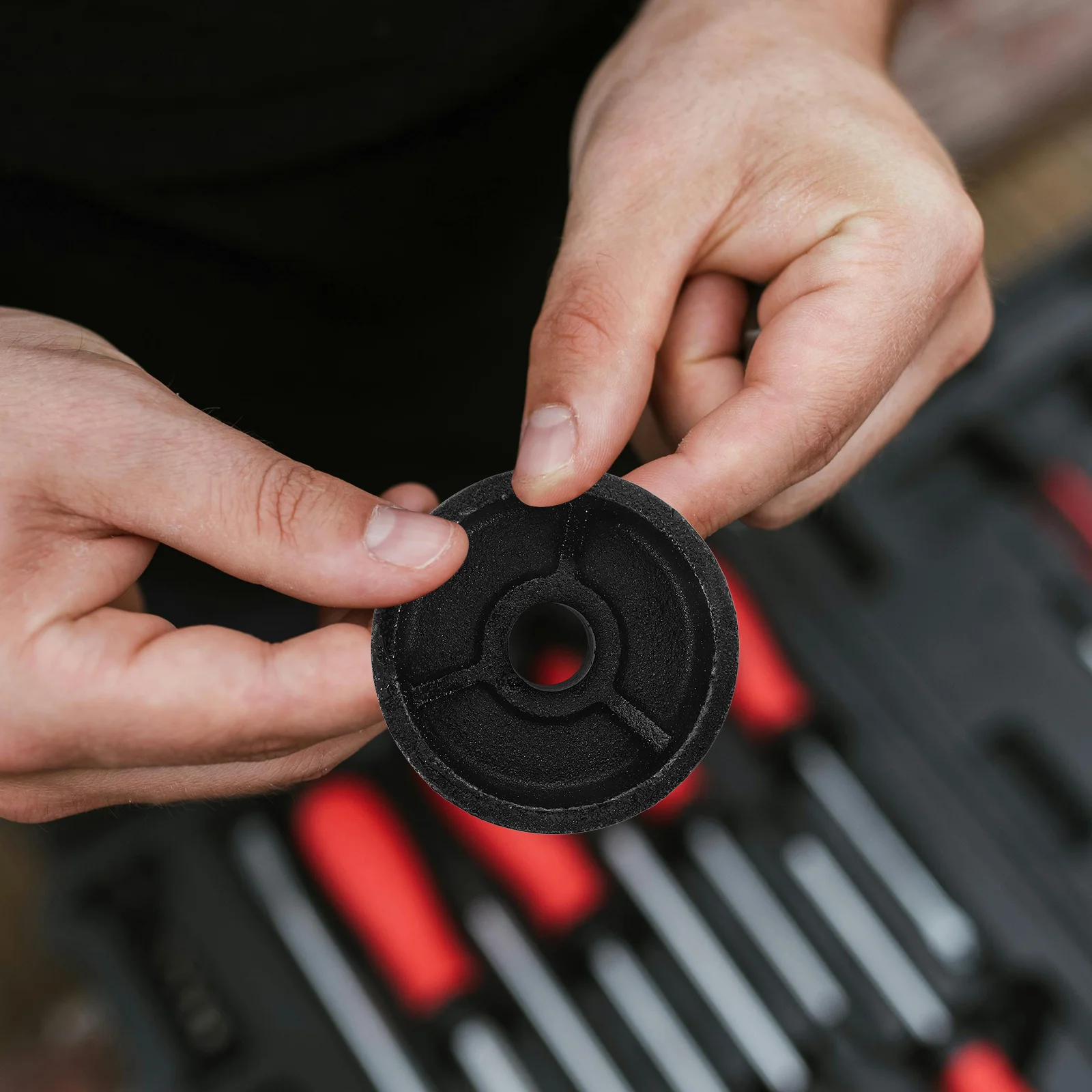 مضخة مزدوجة عالية الرفع العجلة الأمامية الثقيلة مقطورة جاك عجلة دوارة استبدال أجزاء قارب Rv كفاءة المناورة #5