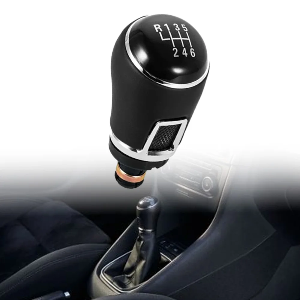 

5/6 Speed Car Gear Shift Shifter Knob Stick Head for VW Golf 5 6 Jetta Passat B6 Caddy Touran Polo Vento Amarok LHD