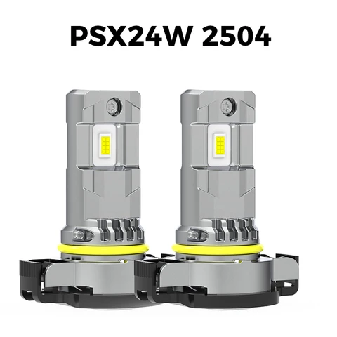 BMTxms 2 шт. PSX24W светодиодный автомобильный противотуманный фонарь H16 5202 2504 Авто лампа противотуманная фара 5530 чип ...
