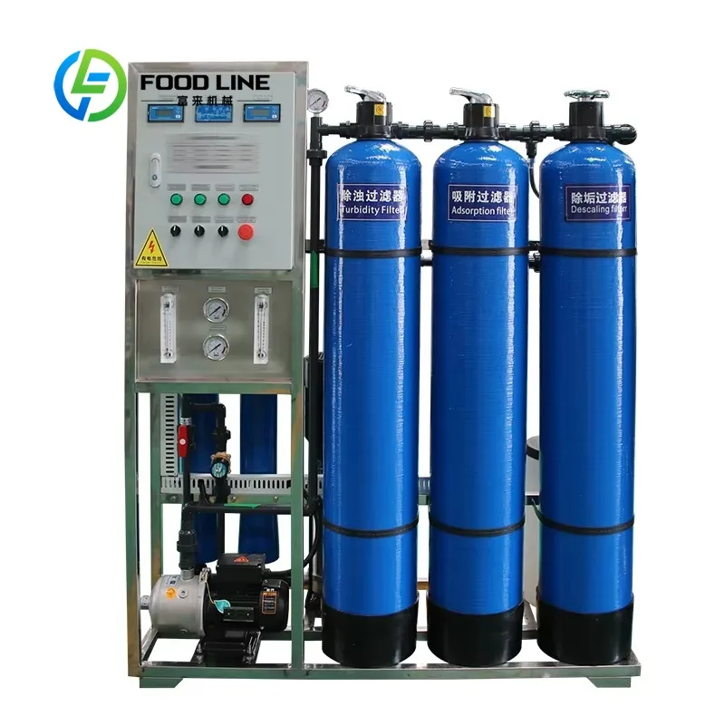 Customize Drinking Water Treatment Machine 250lph Industrial RO Reverse Osmosis System Main Water Treatment Machine