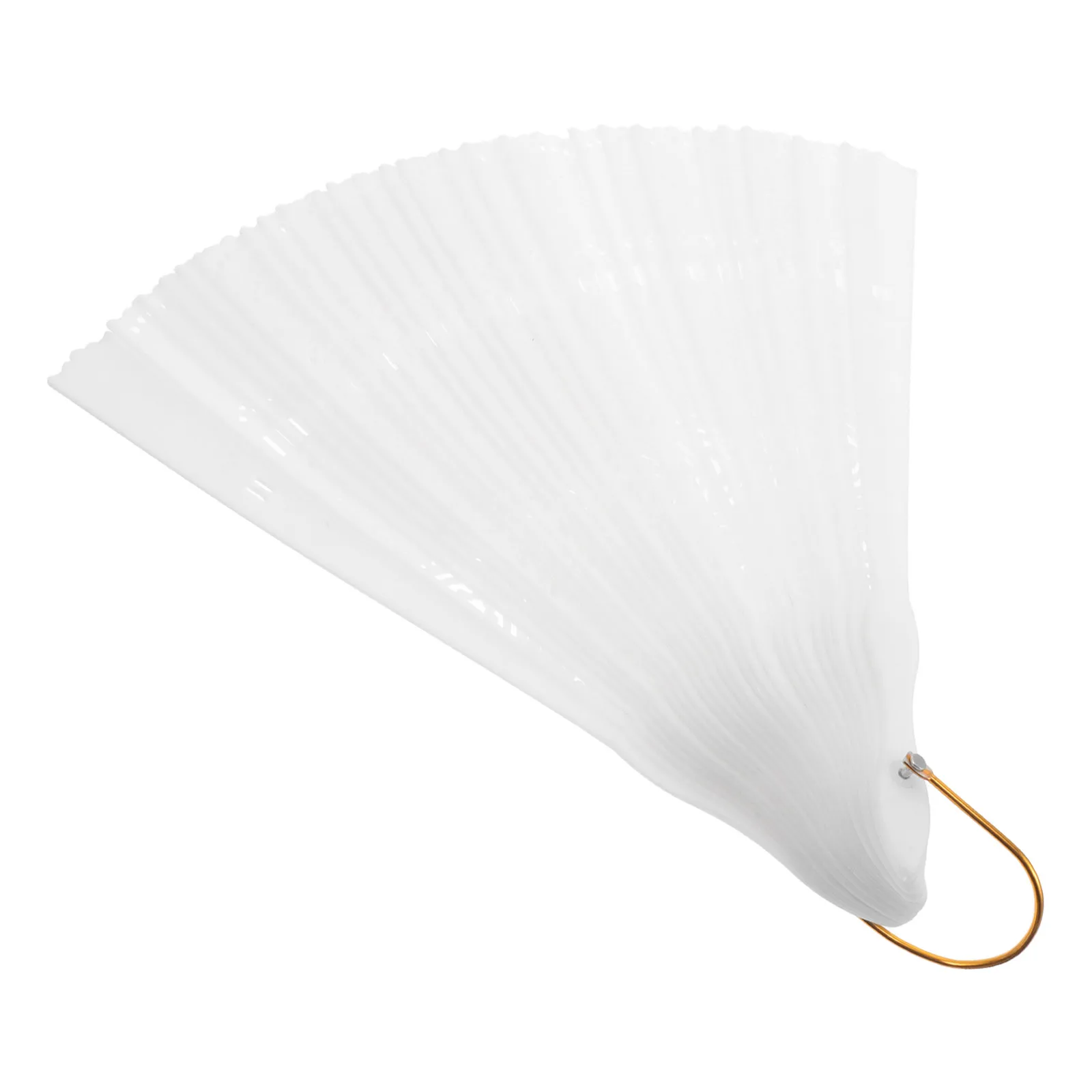 Foldable DIY Hand Fan Frame Sturdy Elegant Craft Base for Painting Fabric Embellishments Perfect for Gifts Wall Decor Display