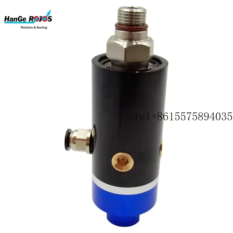 hot Customized Replacement TaiWan Acrow G200711M16180 Coolant Rotary Joint Oxidized Finish Single-Flow 50 Bar Pressure 70