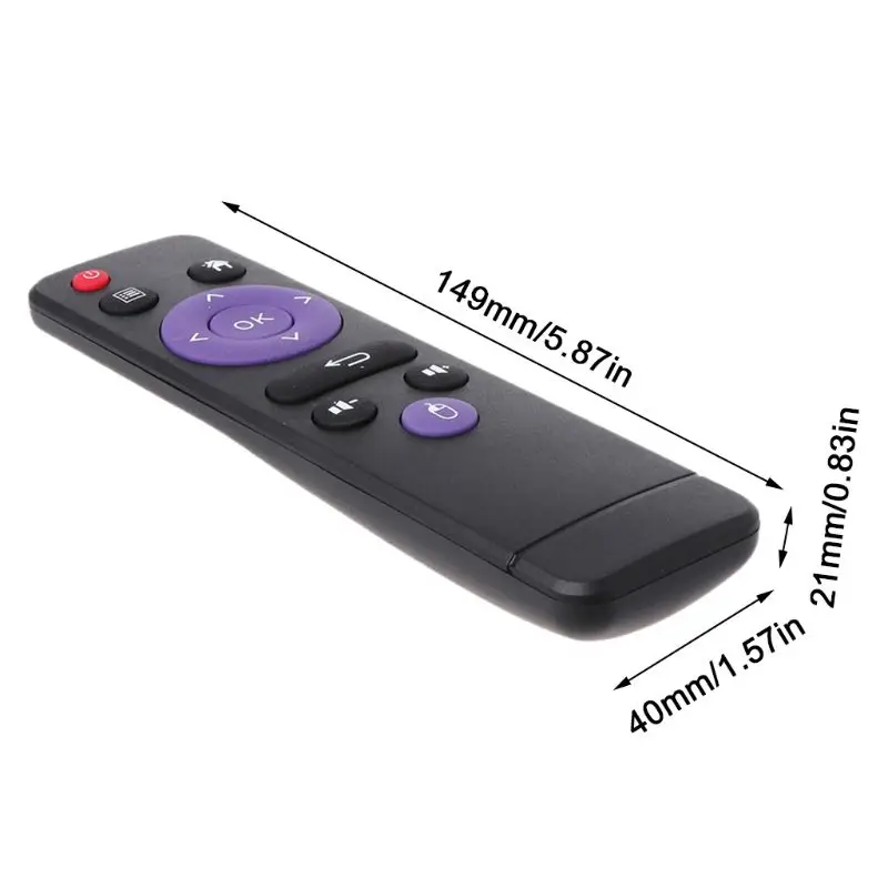 Universal TV BOX Remote Control Replacement for MX9 PRO RK3328 Android 8.1 7.1 TV BOX Media Player IR Learning Control