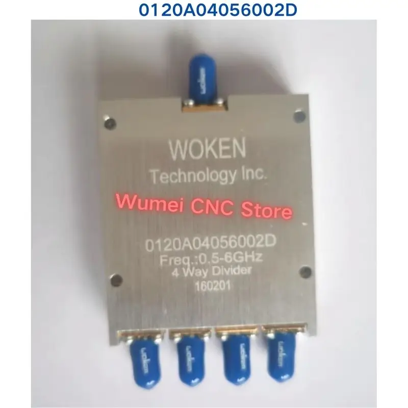 Brand new Woken 0.5-6GHz RF 4 Way Divider 1 Power Divider 0120A04056002D