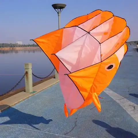 86.6x43.3" for Giant Dolphin Kite with Bright Color Funny Portable A2UB