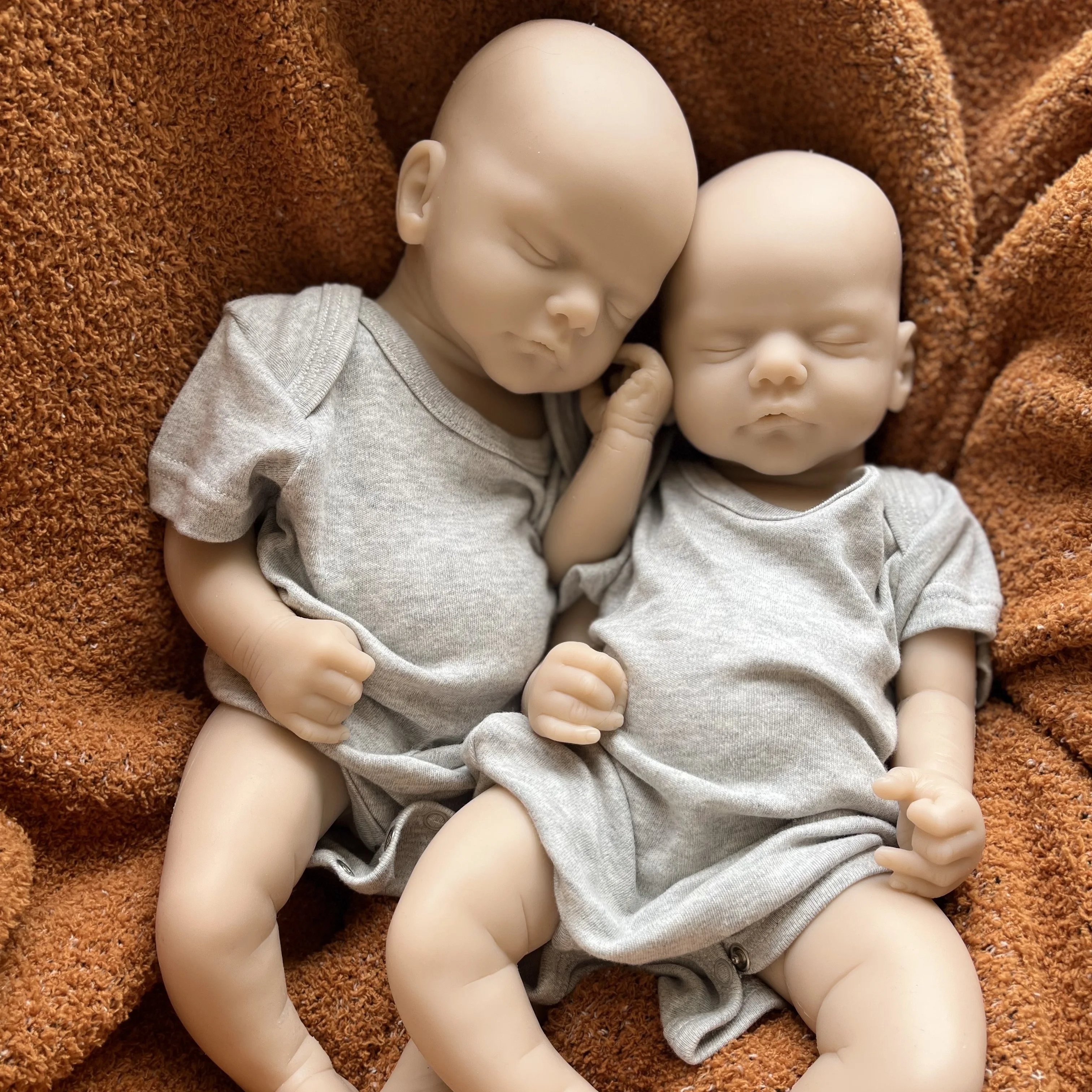 18Inch Open Mouth Sam Reborn Baby Doll Full Body Soft Silicone Reborn Dolls Painted/Unpainted Baby Doll Reborn Corpo De Silicone