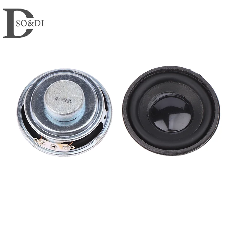 2PCS Mini Speaker 3W 4R Diameter 50MM Mini Amplifier Rubber Gasket Loudspeaker Trumpet 3 Watt 4 Ohm 5CM Speakers For Arduino Kit