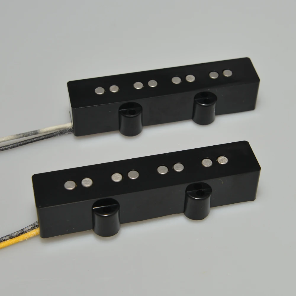 Alnico 5 Set of 4 Strings JB Bass Pickup Neck&Bridge Pickup Open Style for 4 Strings Bass