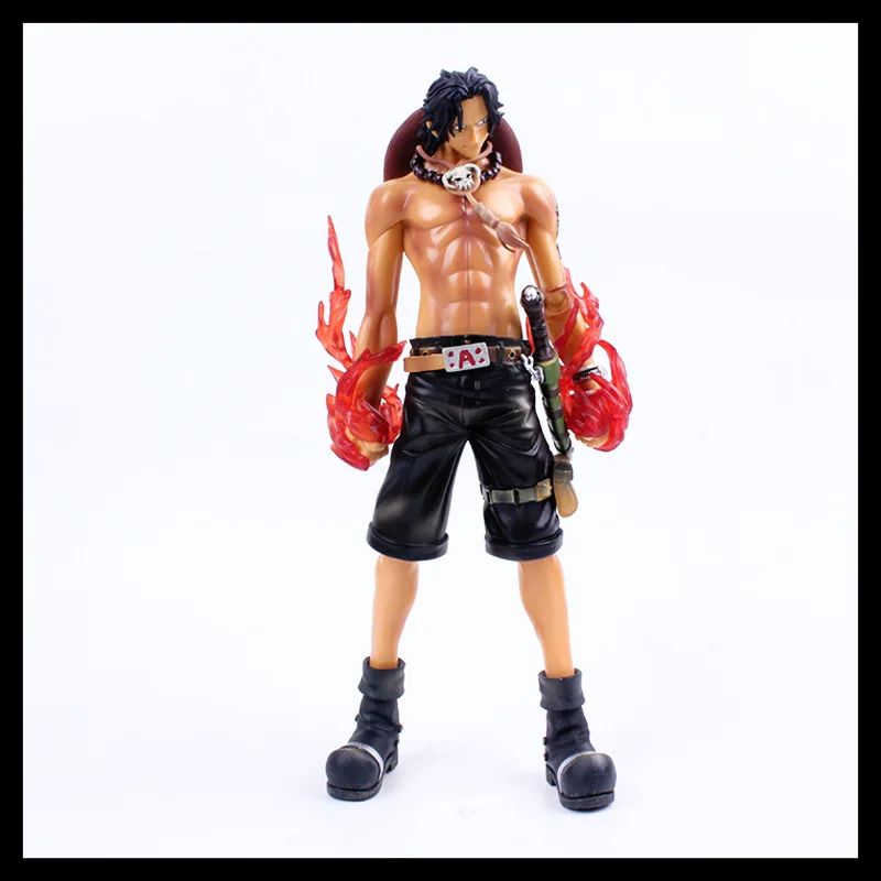

Exquisite One Piece Ace of Flames Figure Fire Fist Attack Pose With Effect Parts Anime Model Gift for Fans as a gift