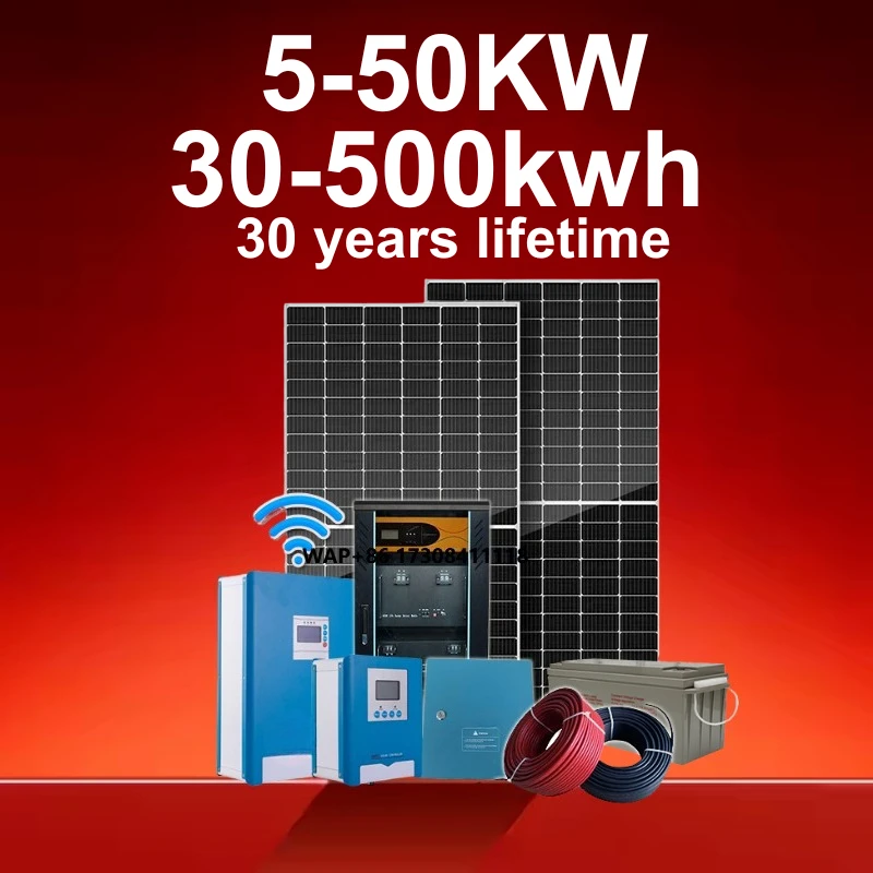 20kw Power Home Solar Battery Storage Solar Energy System off Grid Storage Home Solar Energy System