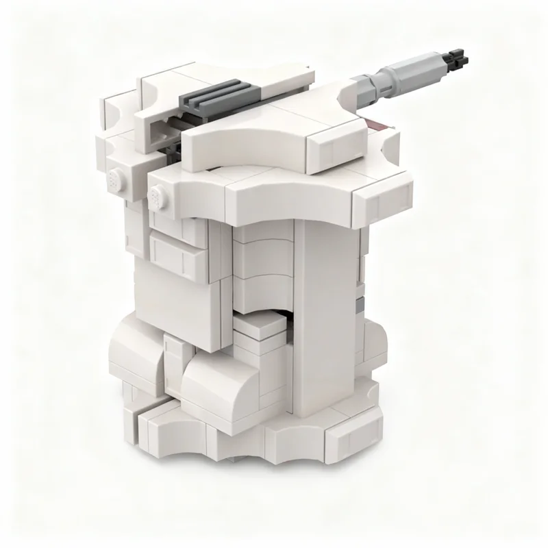 ตัวต่อ MOC Star Battle Hoth Trenchline Alt Build จำนวน 230 ชิ้น ของเล่นตัวต่อแบบประกอบเอง ของขวัญคริสต์มาส ของเล่นเสริมสร้างทักษะด้านสถาปัตยกรรม
