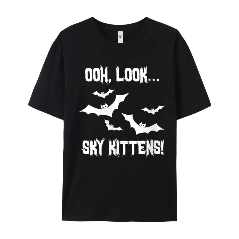 Womens Bat Lover Bats Sky O-Neck T-shirts Mother Day Tops Tees Short Sleeve Cute 100% Cotton Graphic T Shirt Hip hop Mens