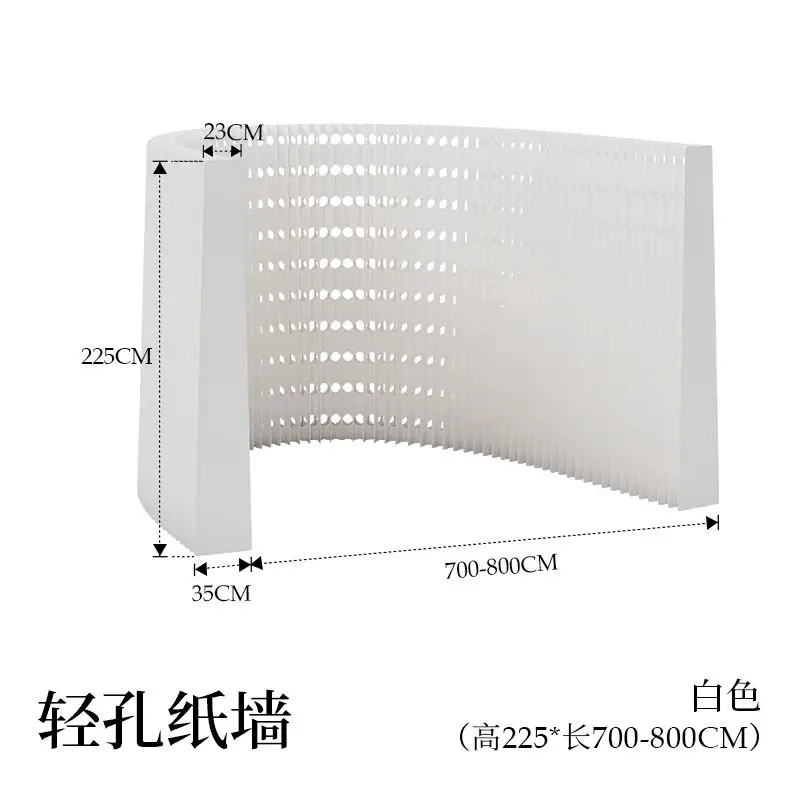 جدار تقسيم شاشة المكتب قابل للطي بالضغط والسحب، جدار تقسيم المعرض التجاري بسيط ومستقر