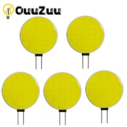 5pcs G4 LED Chip COB Bulb 5W 7W  Led DC 12V Led matrix Light Cool White Warm White HeadLighting Replace Halogen Desk Wall Lamp