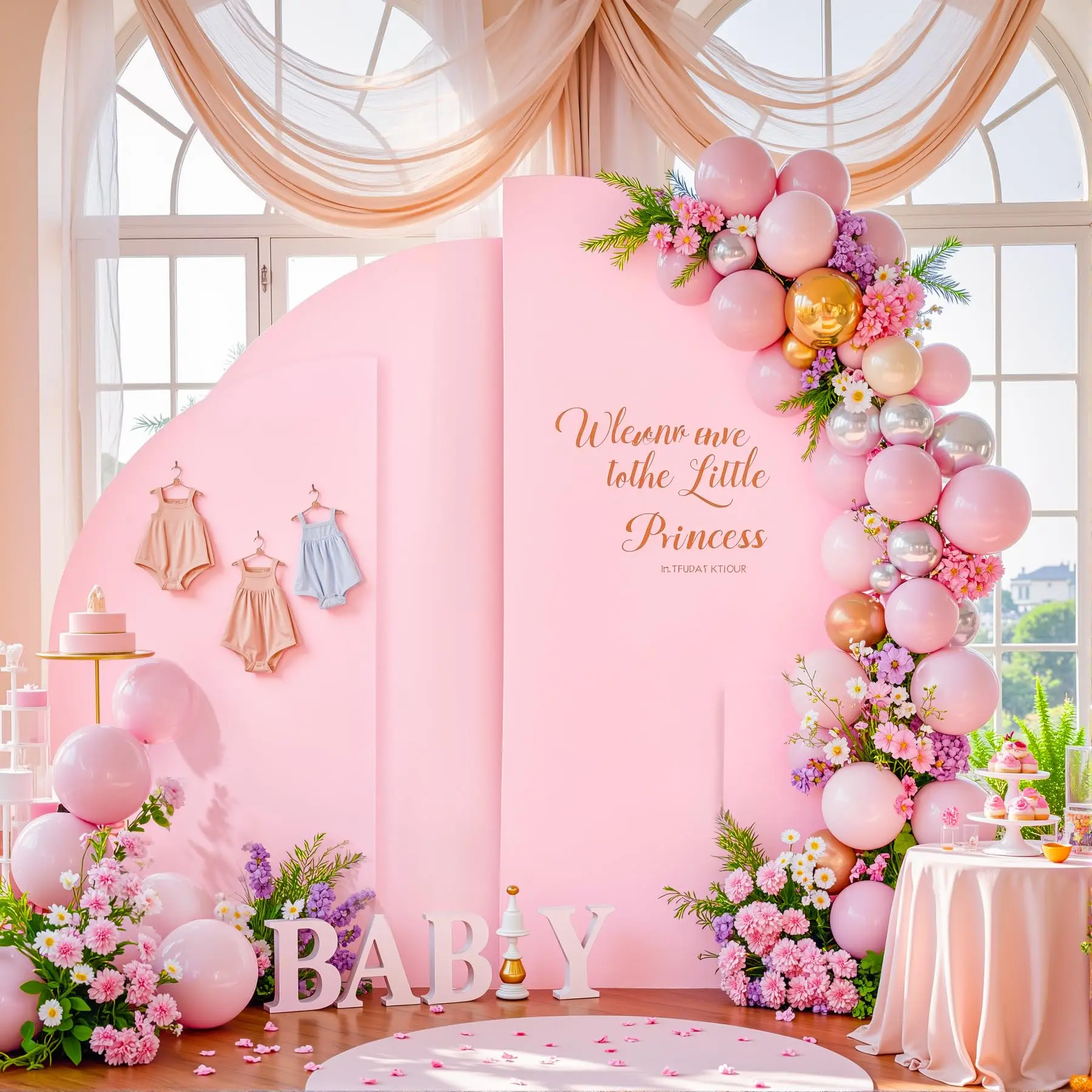 

Half Moon Arch Cover,Spandex Fitted Wedding Arch Stand Cover for Birthday Party Baby Shower Graduation Ceremony Event Decoration